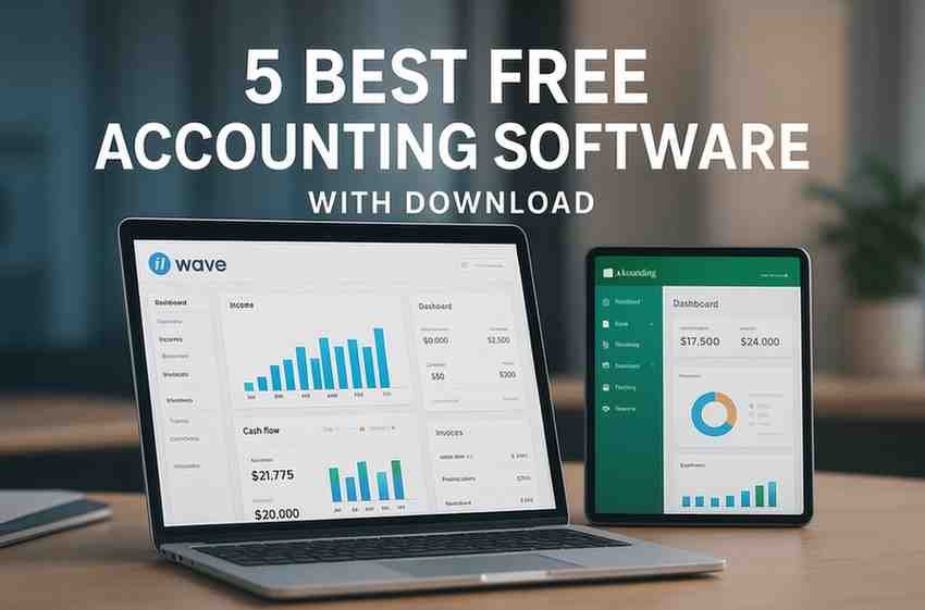 Top 5 Best Free Bookkeeping Software for Businesses