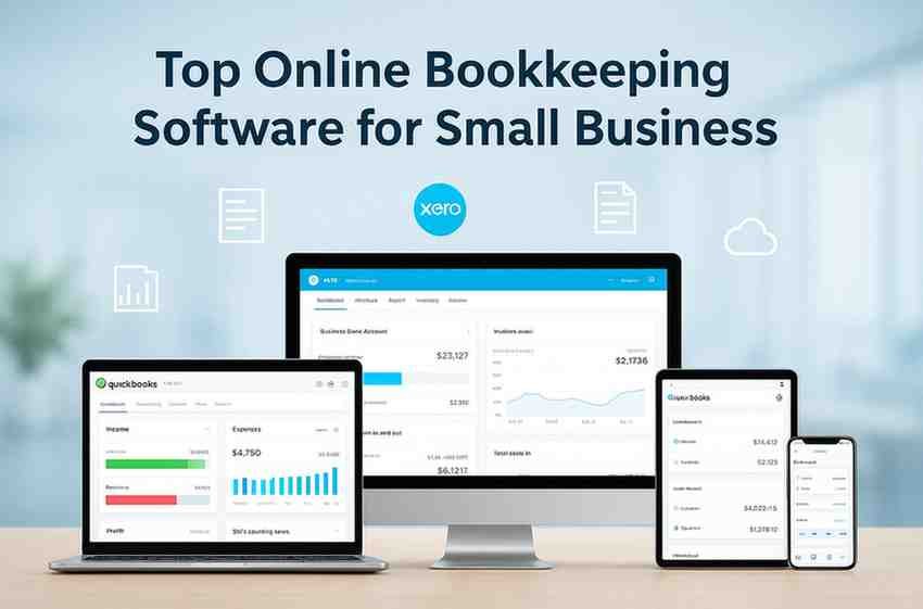 Top 5 Best Online Bookkeeping Software for Small Business